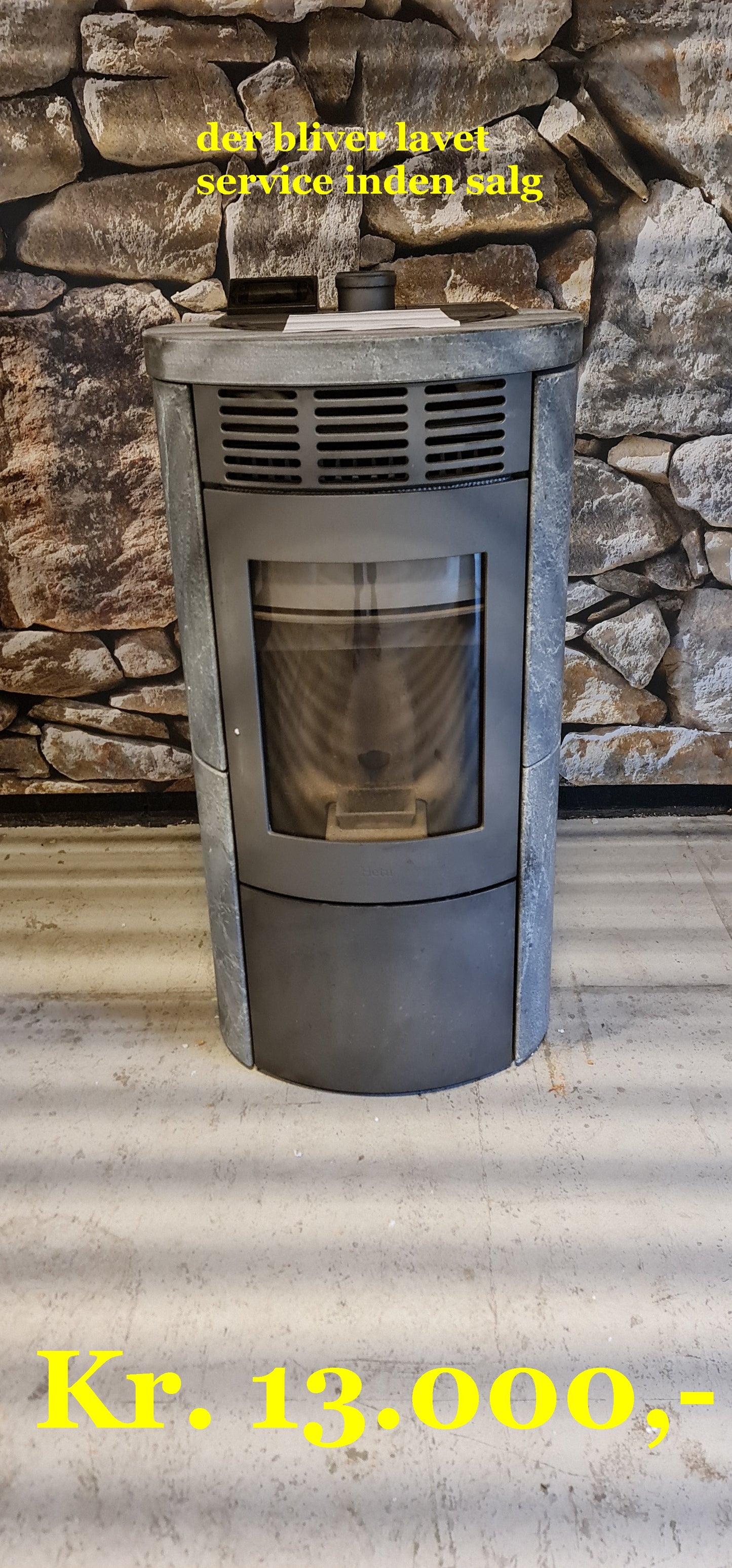 Heta Greenfire 200 med fedtsten